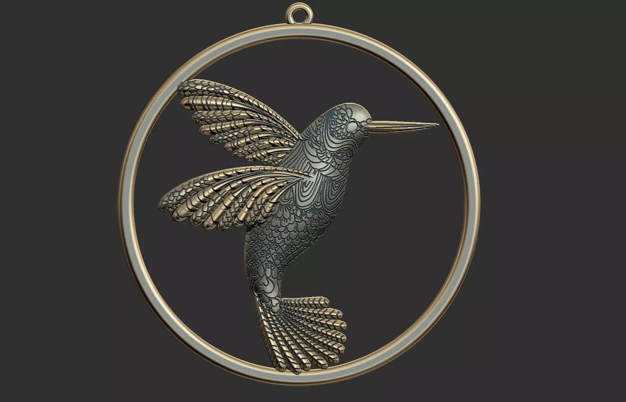 Colibri - Hummingbird - Beija flor 3D print model_0