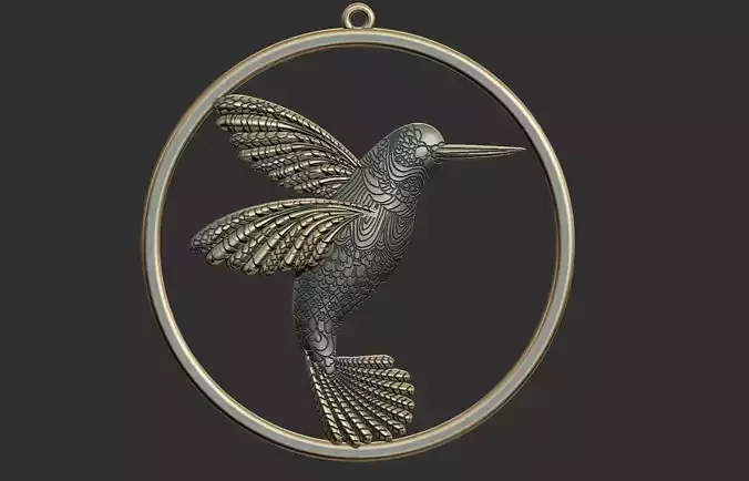 Colibri - Hummingbird - Beija flor 3D print model
