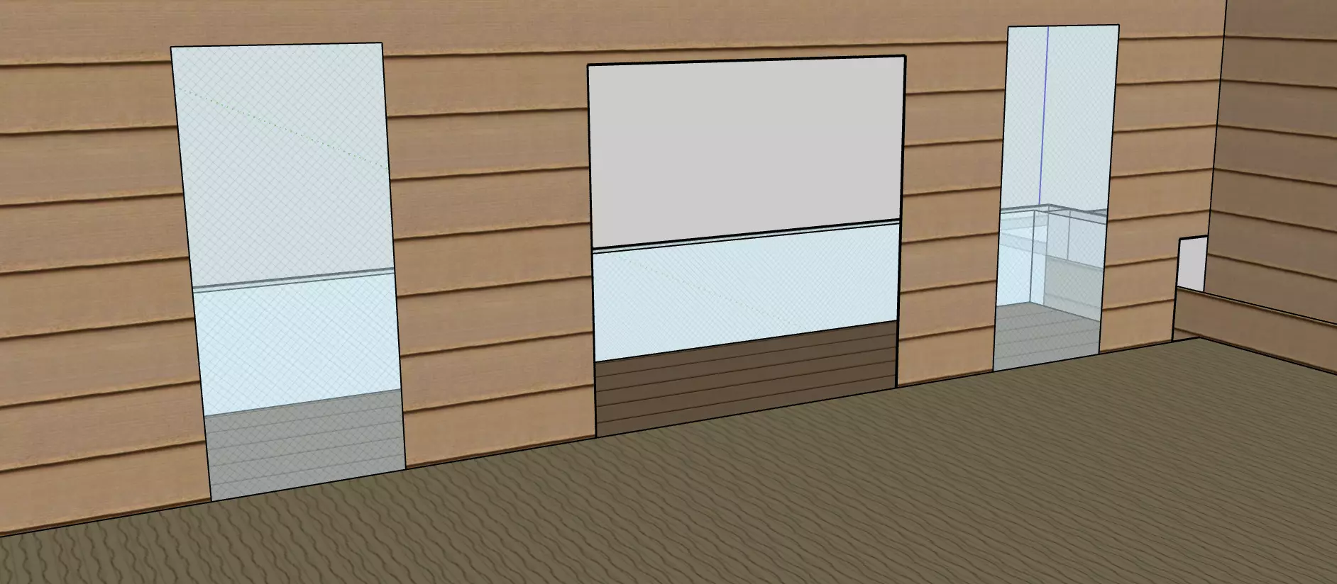 Family home 3D print model