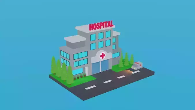 Low Poly Hospital