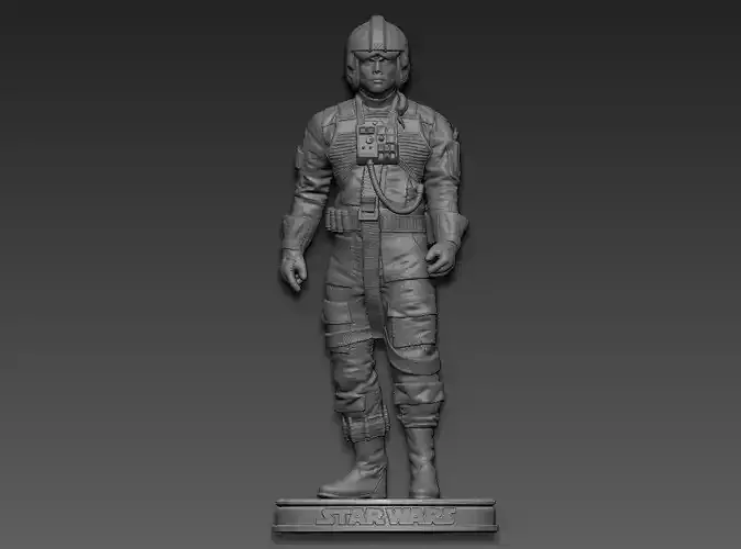 Luke Skywalker pilot