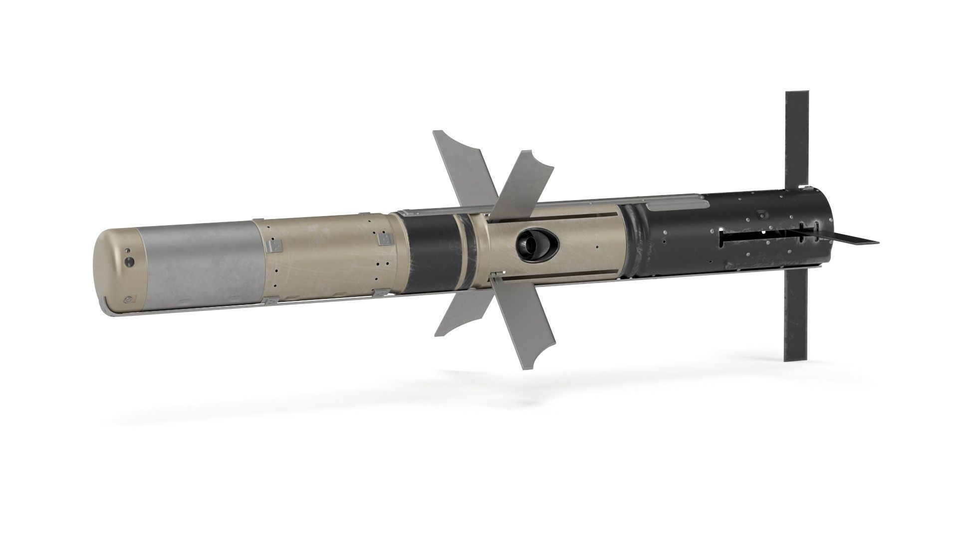 BGM 71F TOW Missile 3D model_30