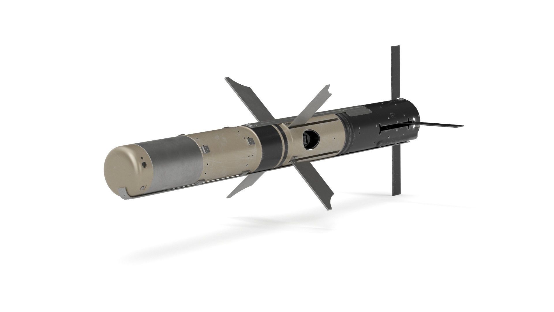 BGM 71F TOW Missile 3D model_33