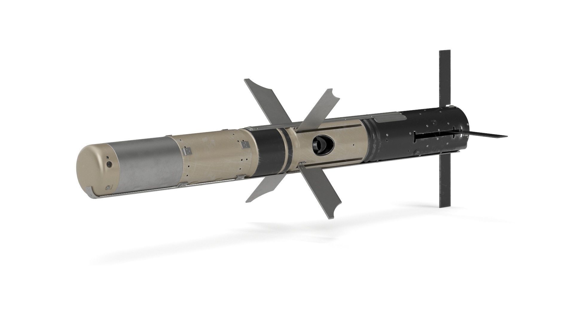 BGM 71F TOW Missile 3D model_31