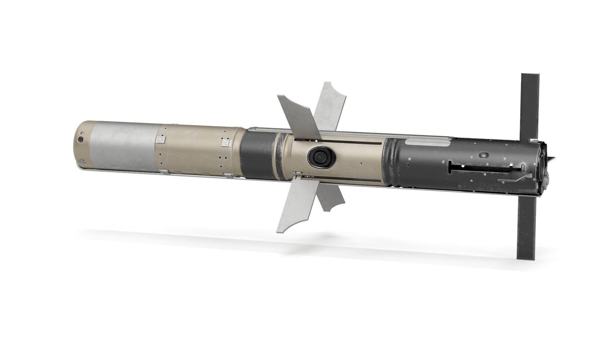 BGM 71F TOW Missile 3D model_28