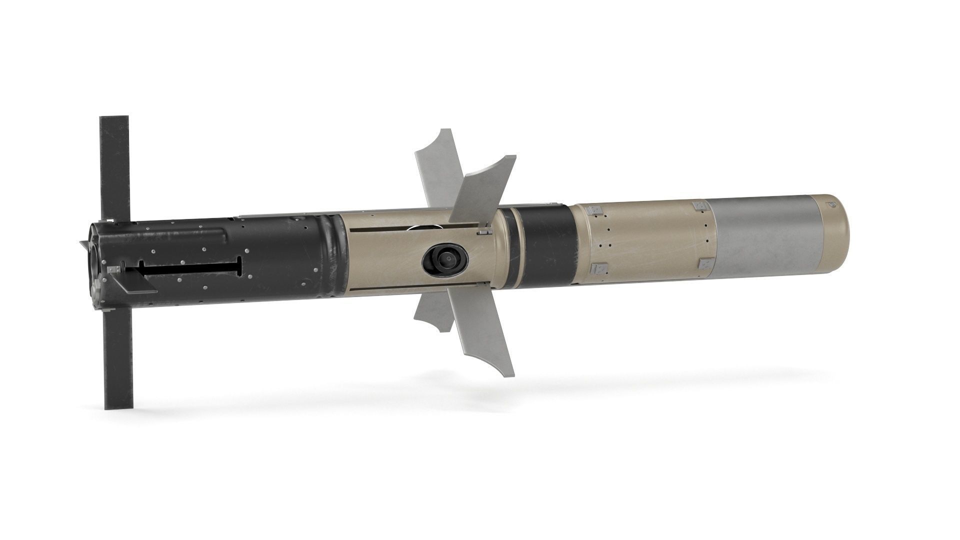 BGM 71F TOW Missile 3D model_23