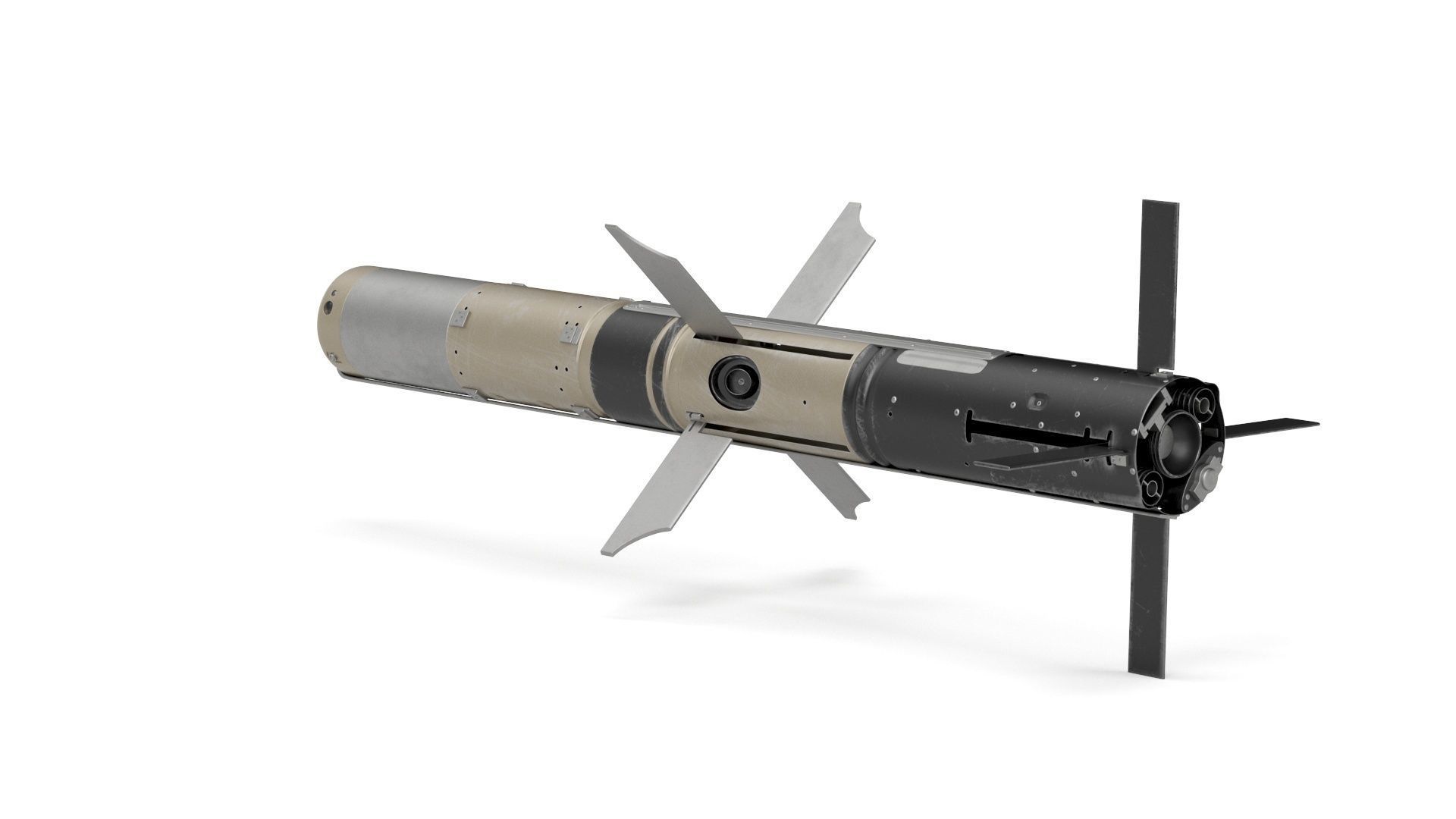 BGM 71F TOW Missile 3D model_27