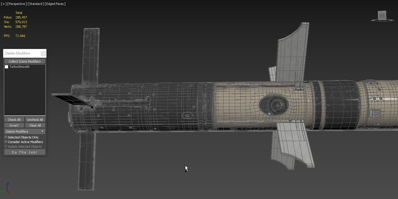 BGM 71F TOW Missile 3D model_7