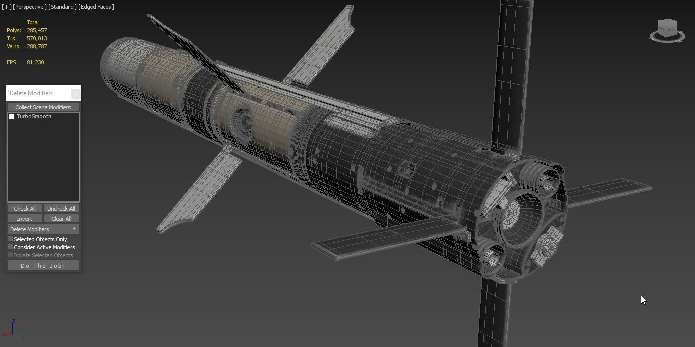 BGM 71F TOW Missile 3D model_5