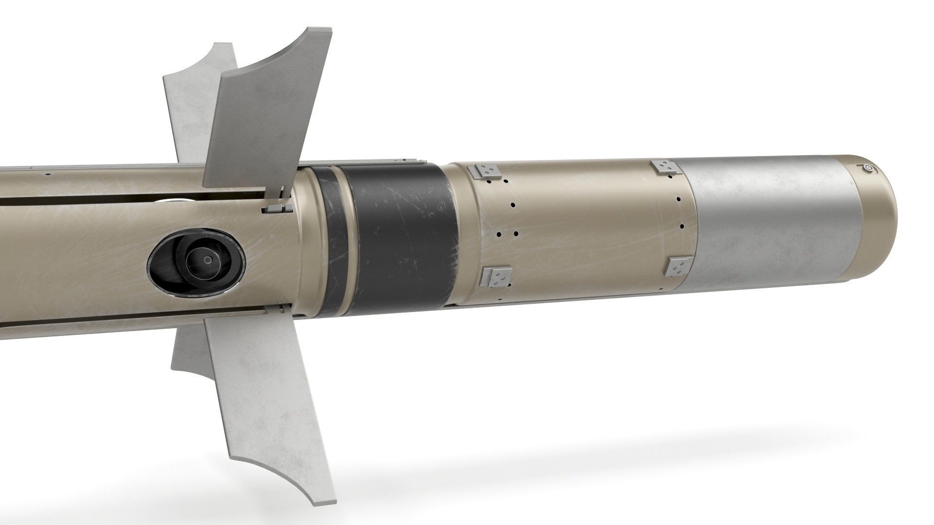 BGM 71F TOW Missile 3D model_12