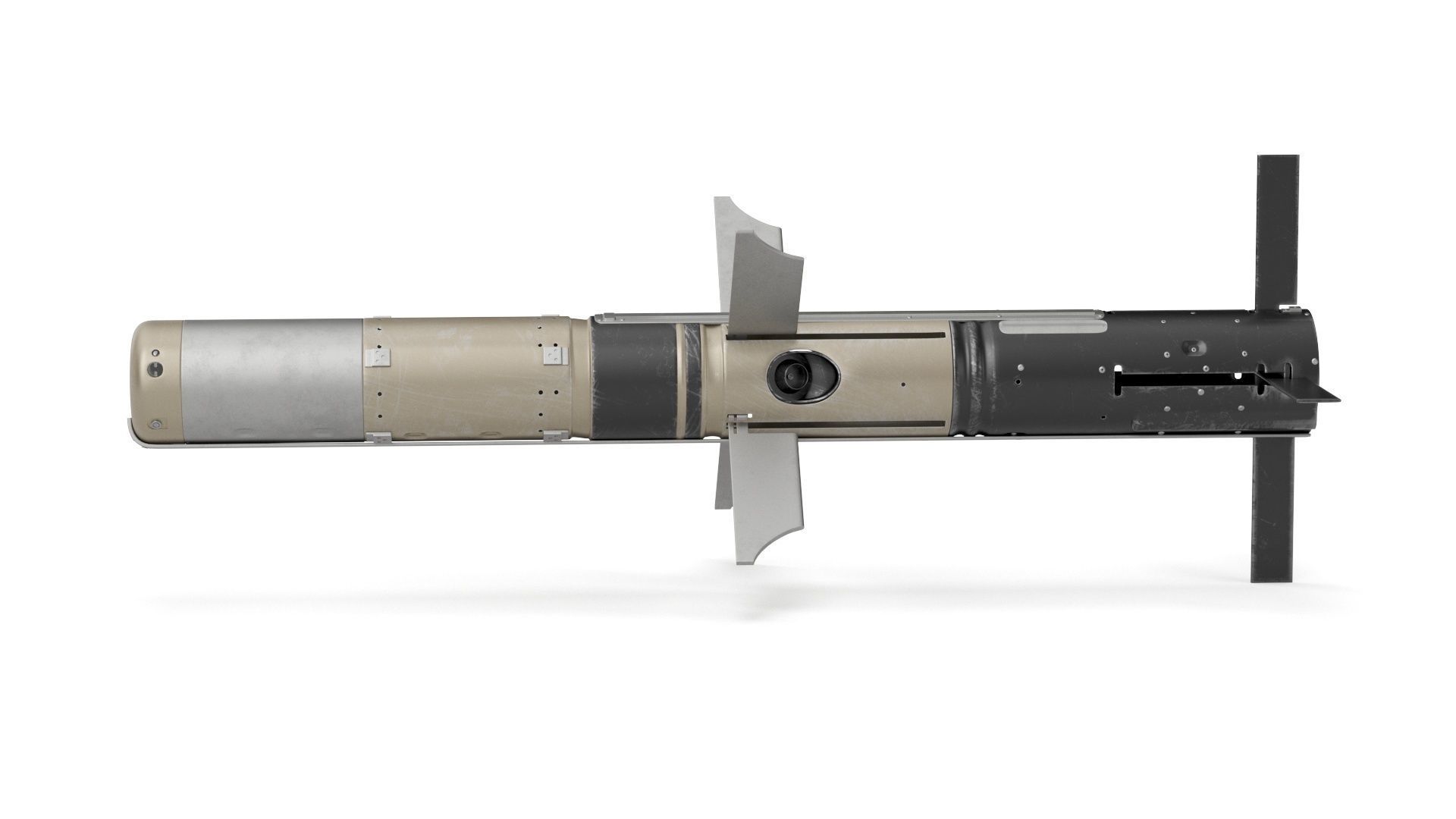 BGM 71F TOW Missile 3D model_29