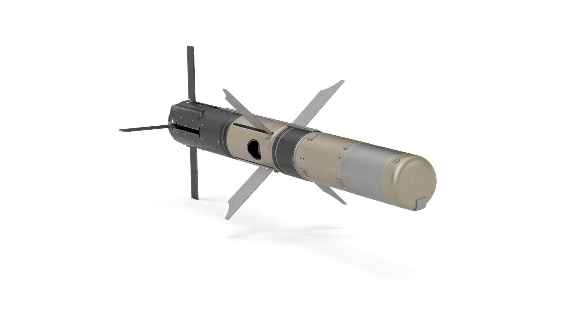 BGM 71F TOW Missile 3D model_20