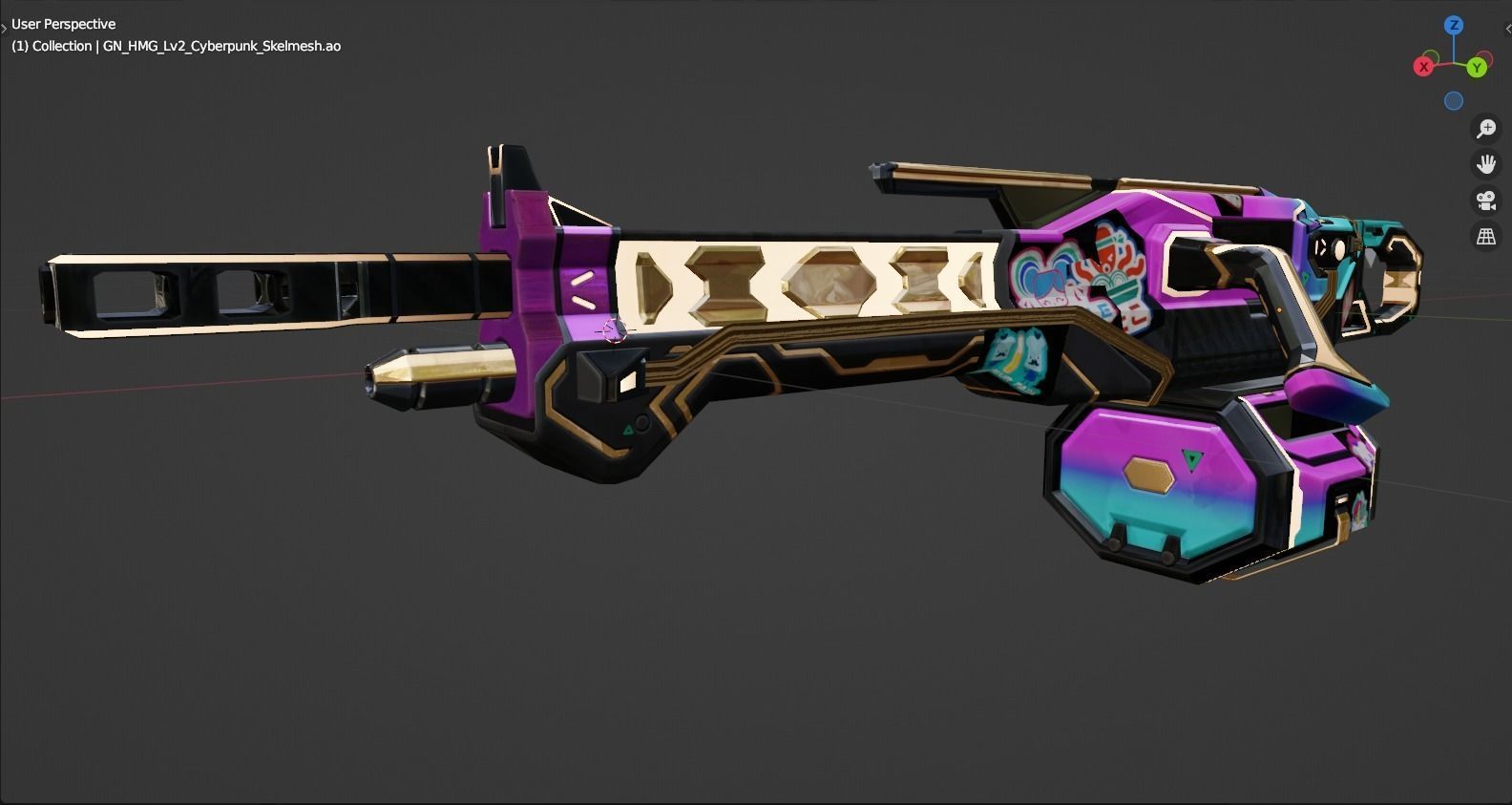 VALORANT GLITCHPOP ODIN 3D print model_1