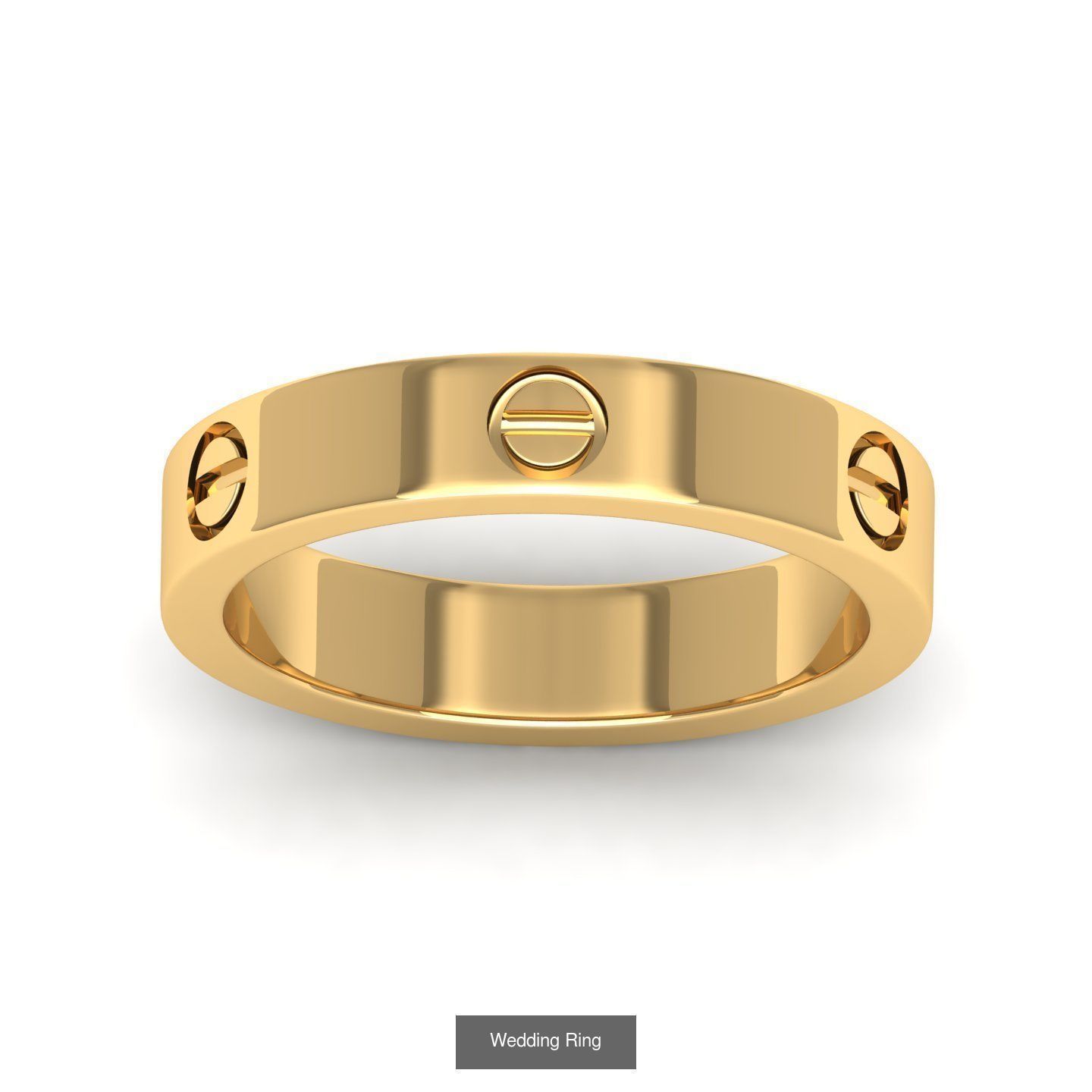 Wedding Engagement Solitaire Artdeco Collaction 3D Model Collection_20