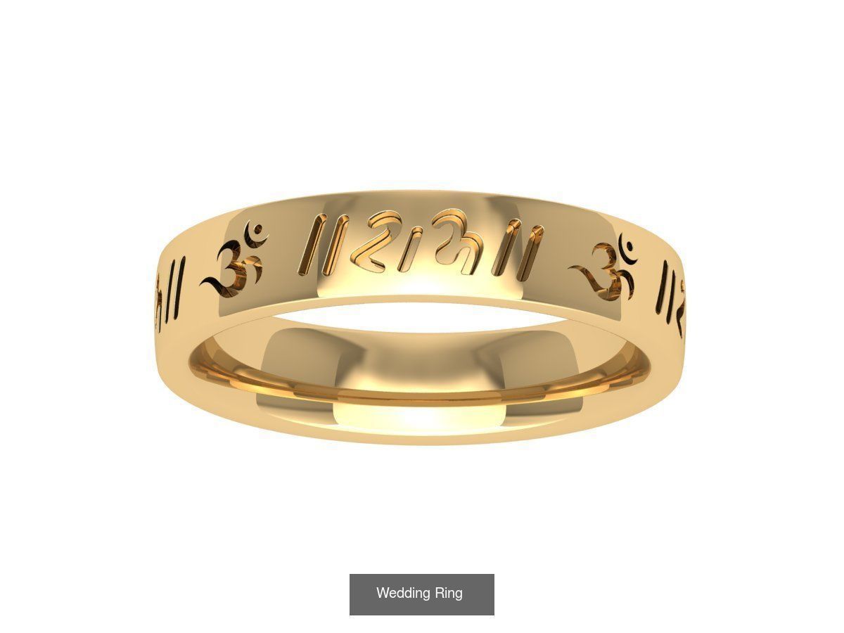 Wedding Engagement Solitaire Artdeco Collaction 3D Model Collection_109