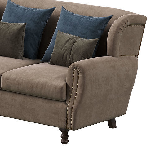 Cinema Sofa 3D model 5