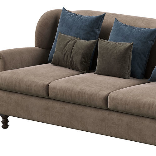 Cinema Sofa 3D model 4