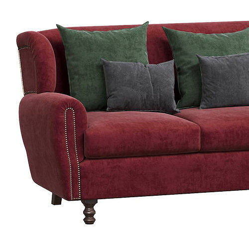 Cinema Sofa 3D model 6