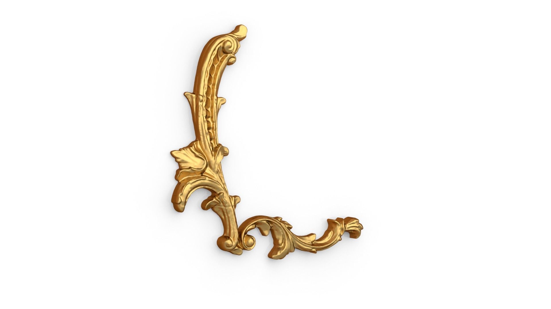 Classic decor ornament 333 3D model_1