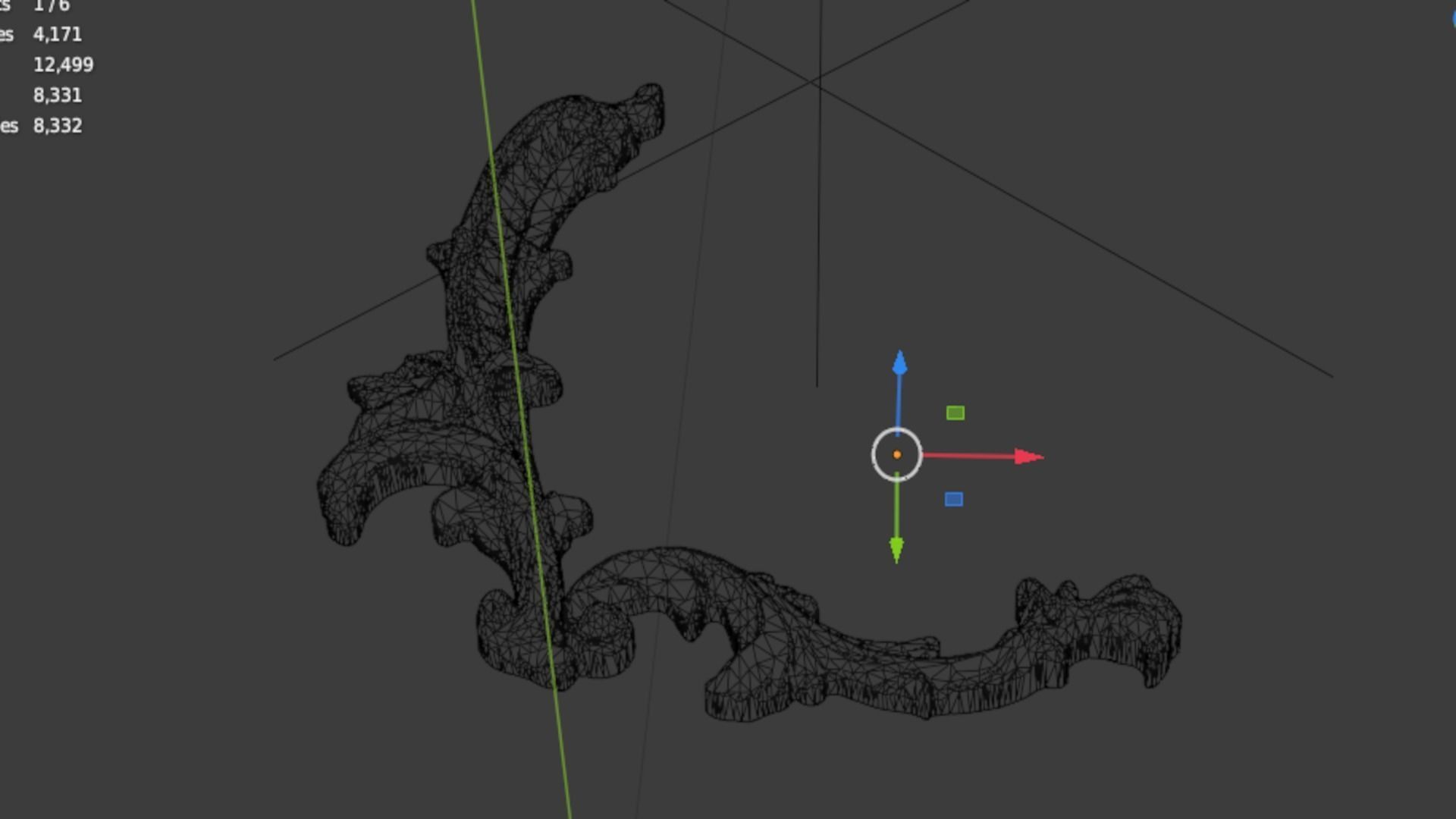 Classic decor ornament 333 3D model_7