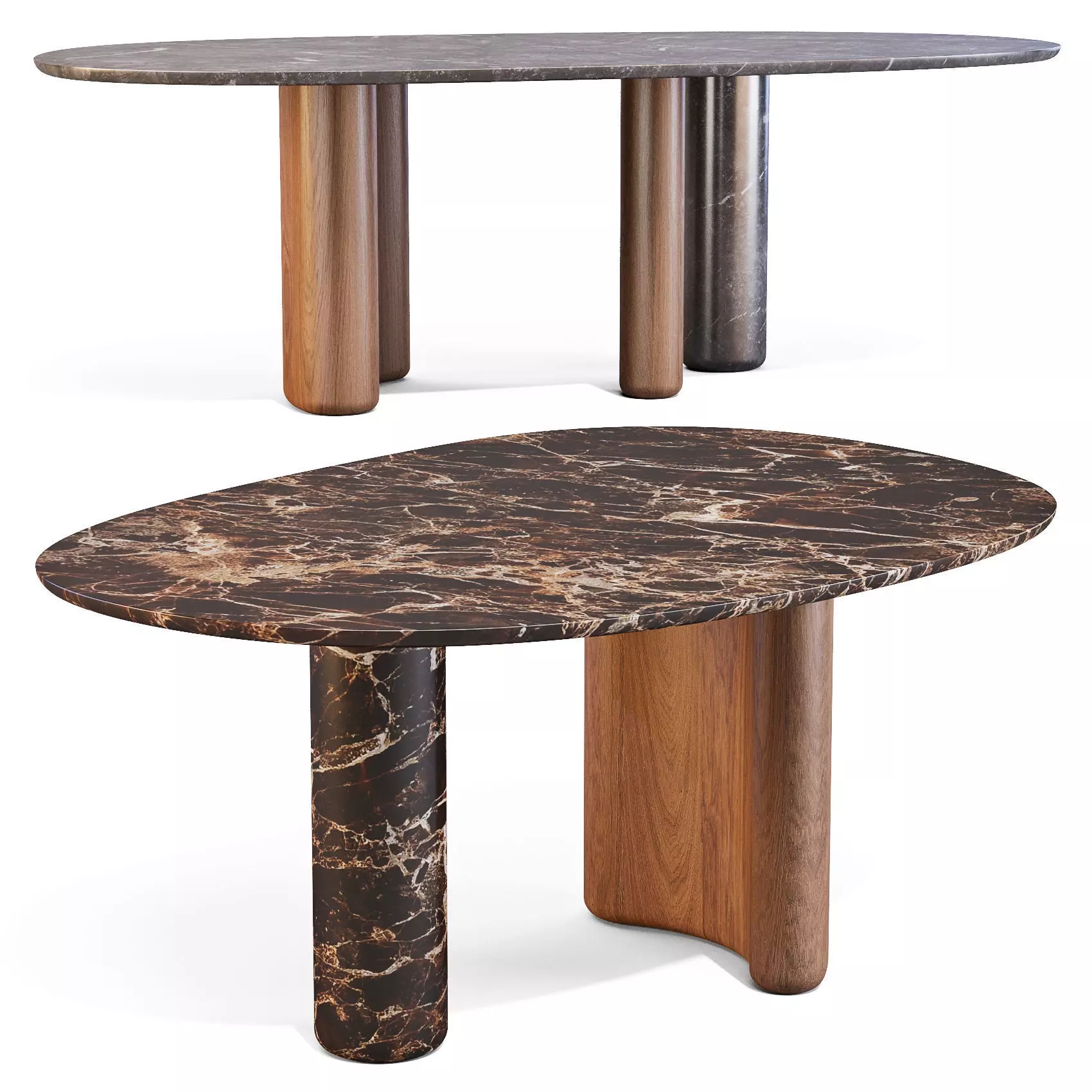 Nature Design Lymph - Dining Tables 3D model_0