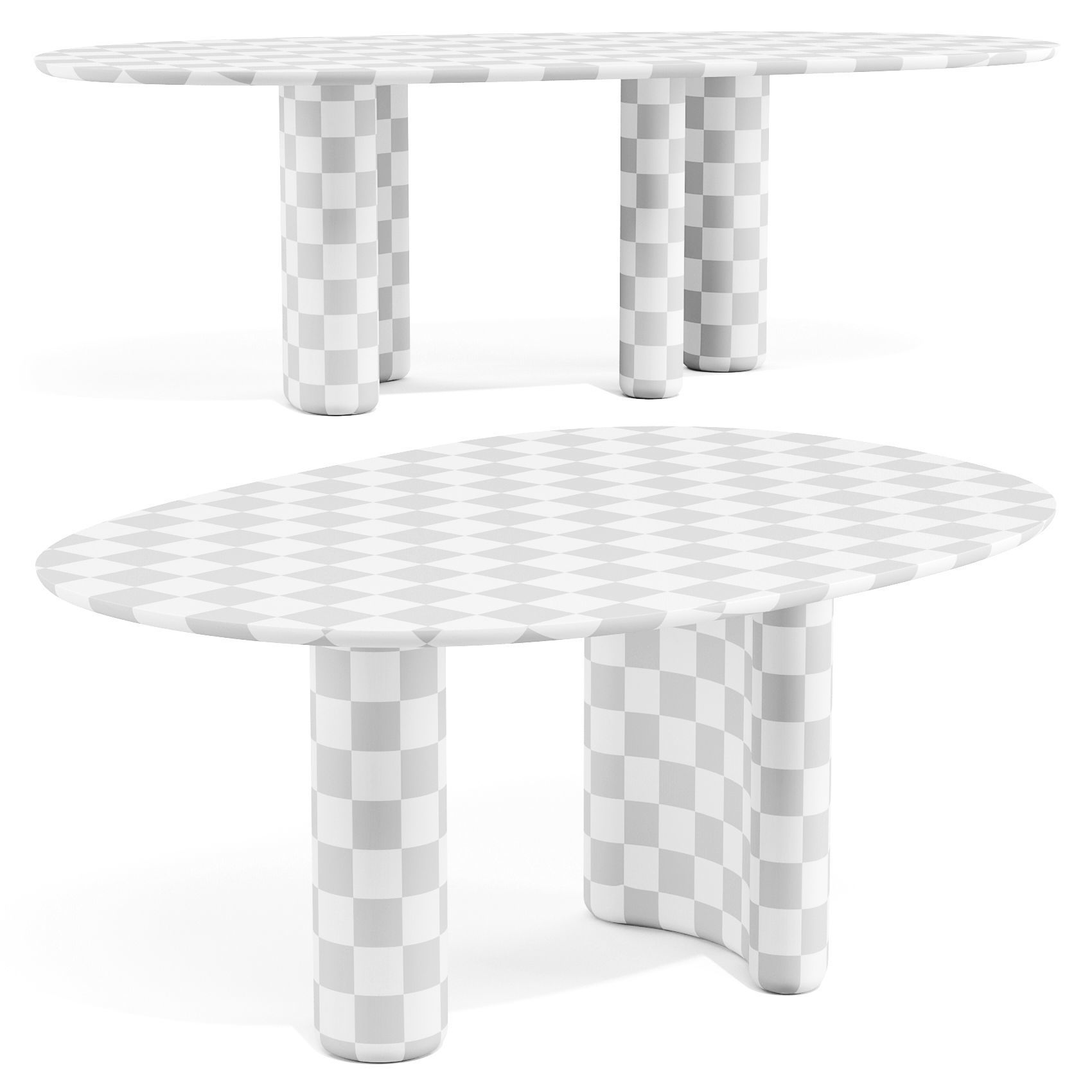Nature Design Lymph - Dining Tables 3D model_4