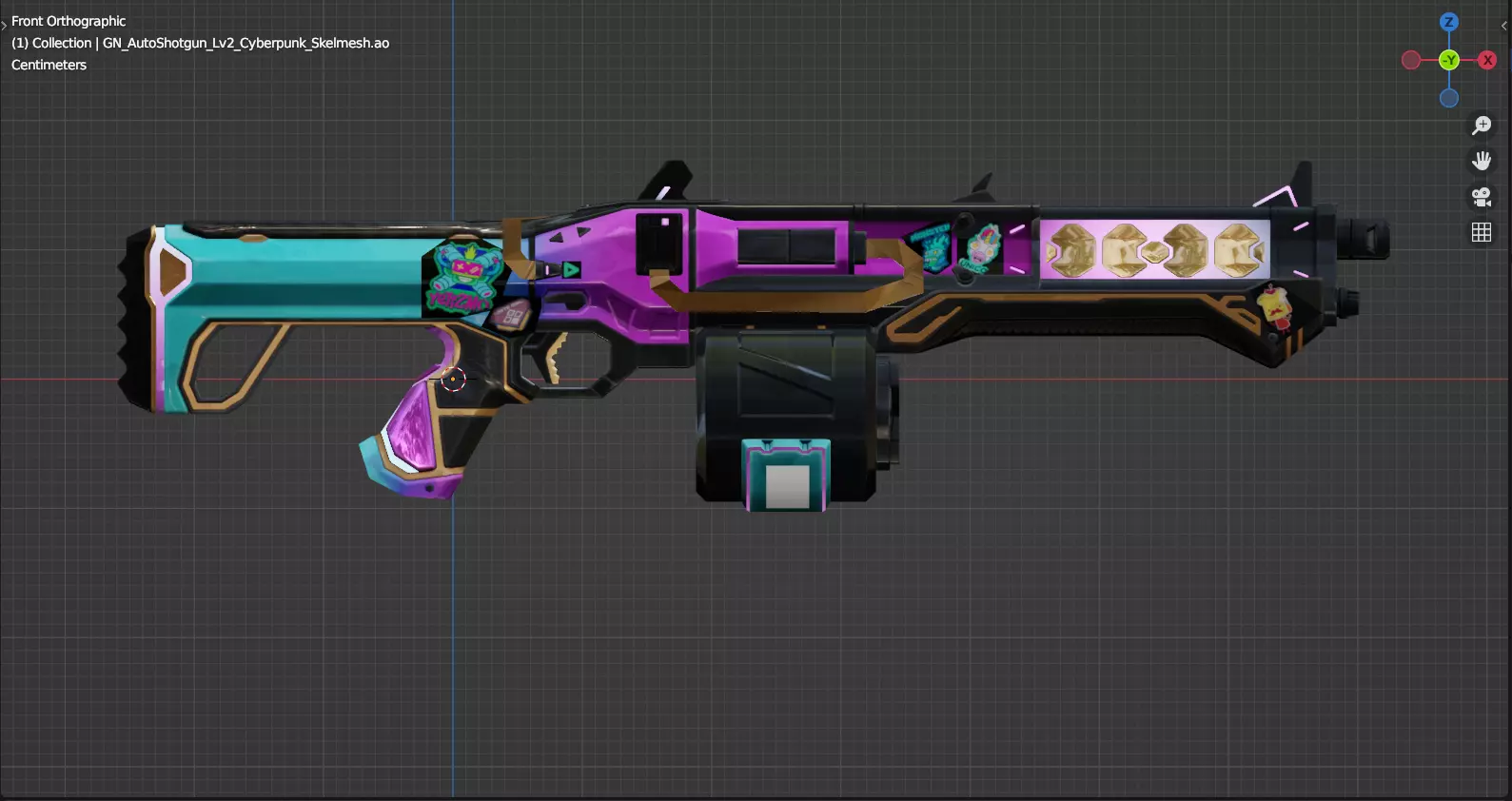 VALORANT GLITCHPOP JUDGE 3D print model