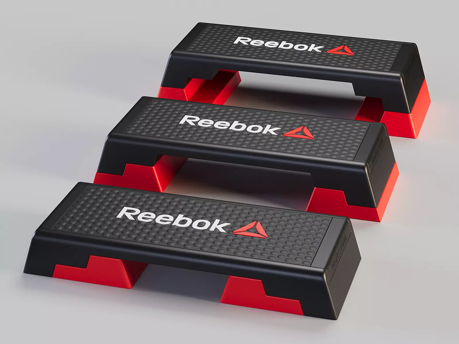 Reebok Aerobic Step PBR Low-poly 3D model