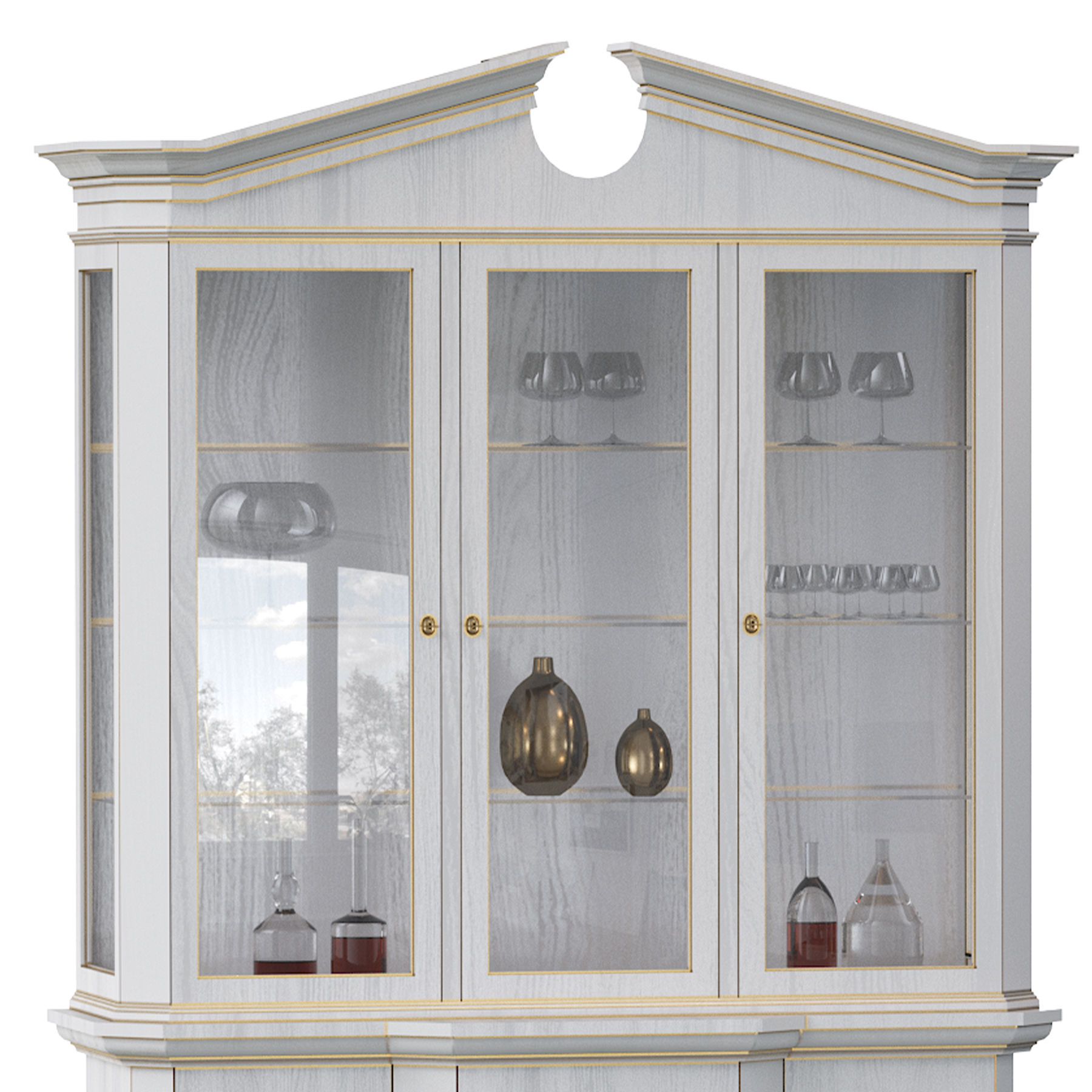 Classic Cupboard 3D model_4