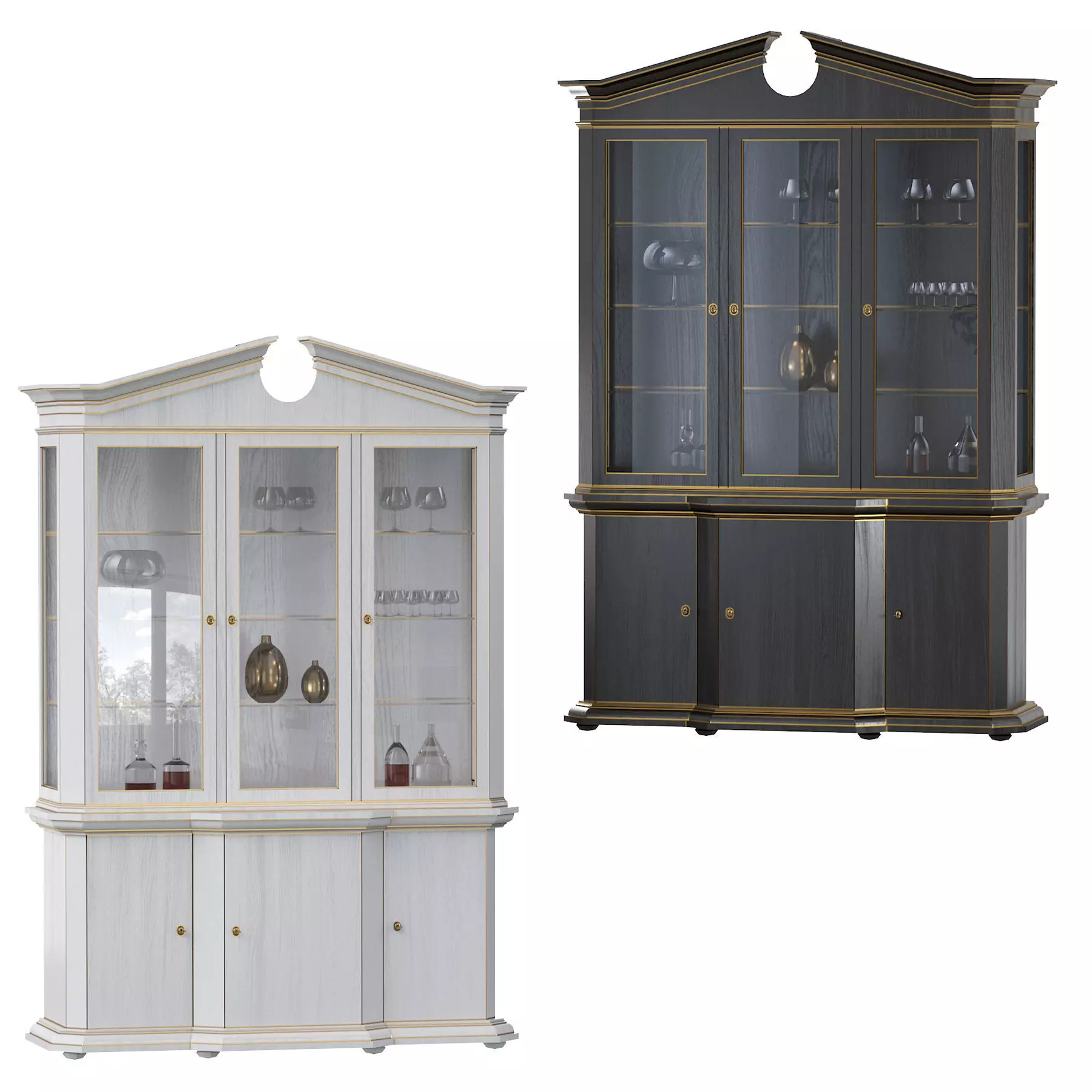 Classic Cupboard 3D model_0