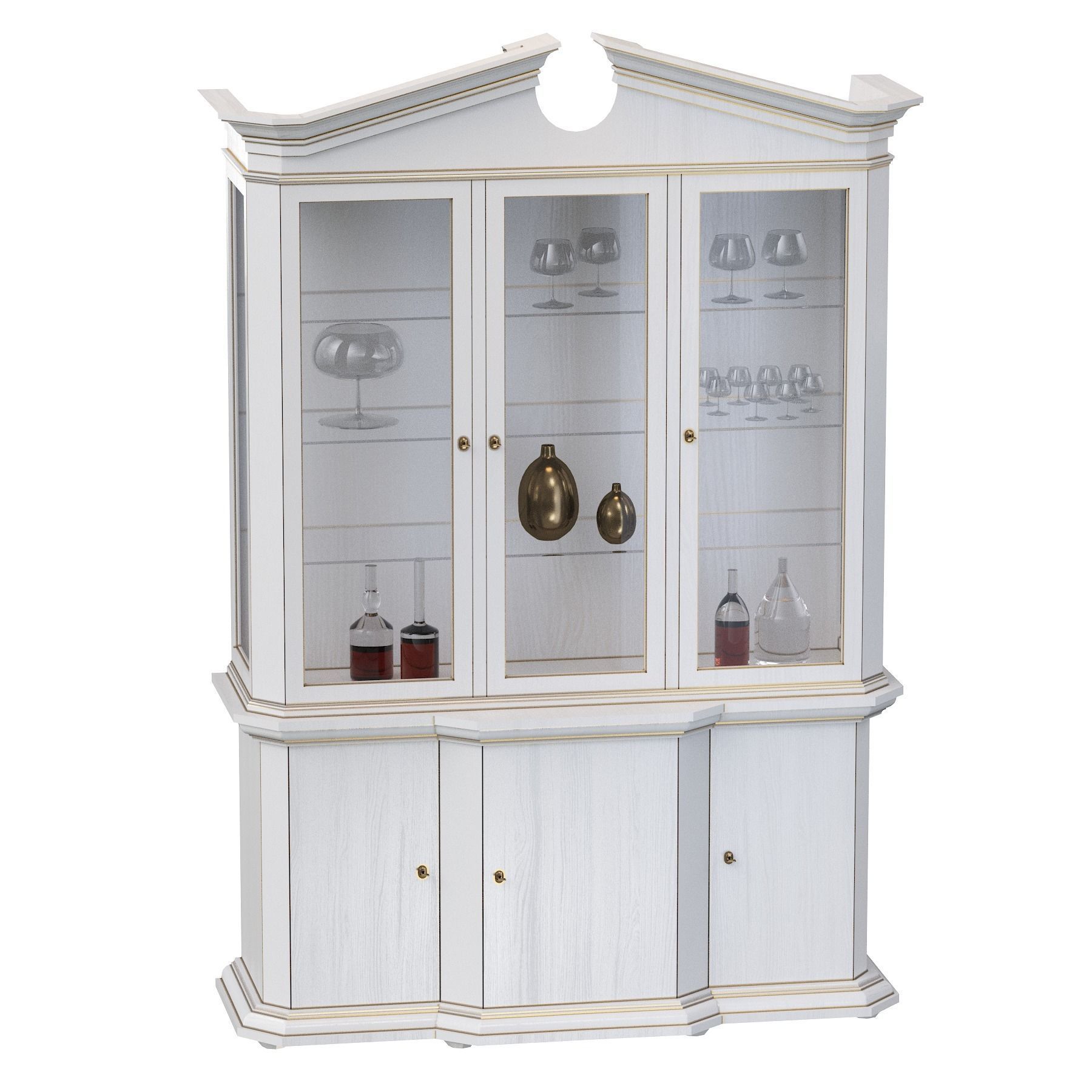 Classic Cupboard 3D model_14