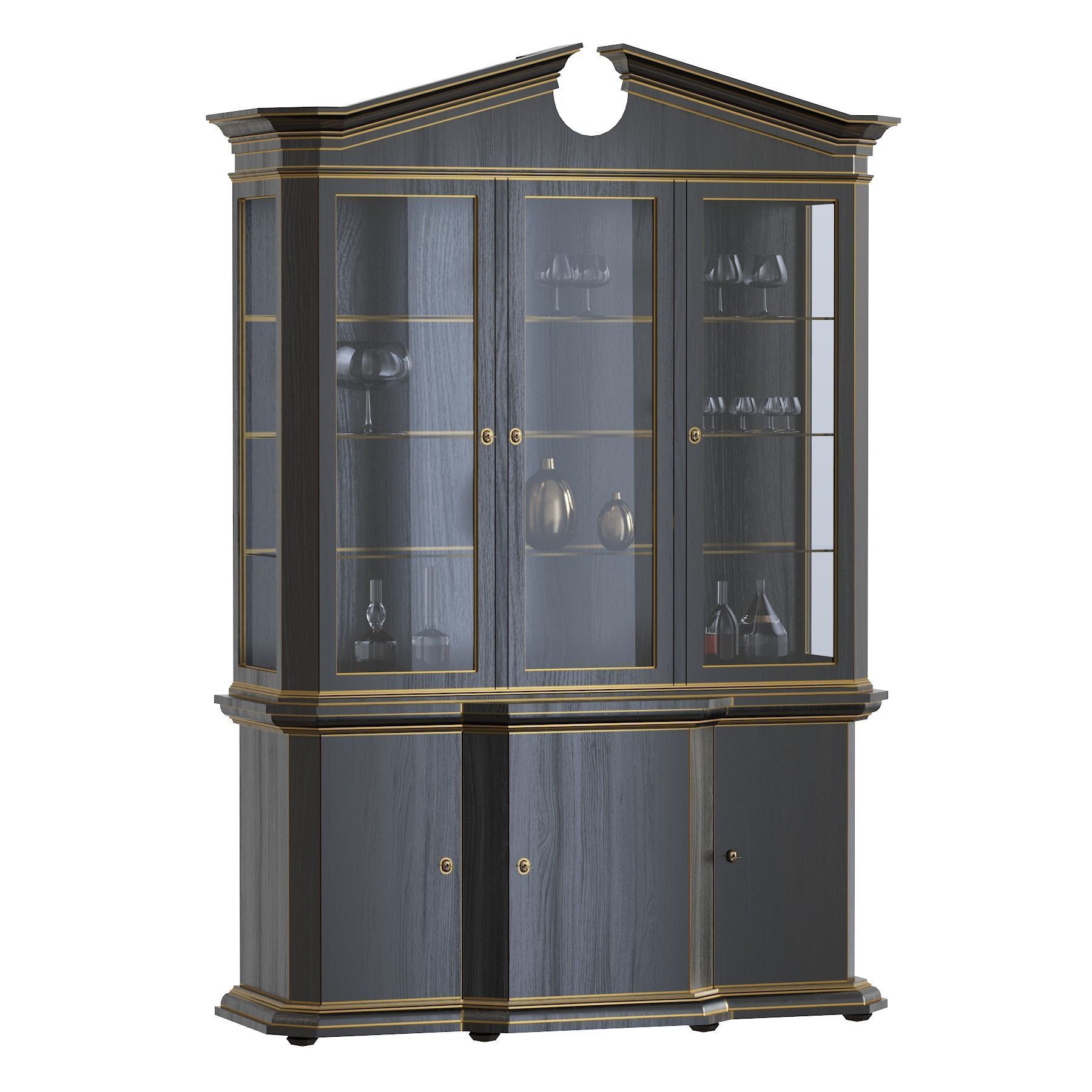 Classic Cupboard 3D model_13