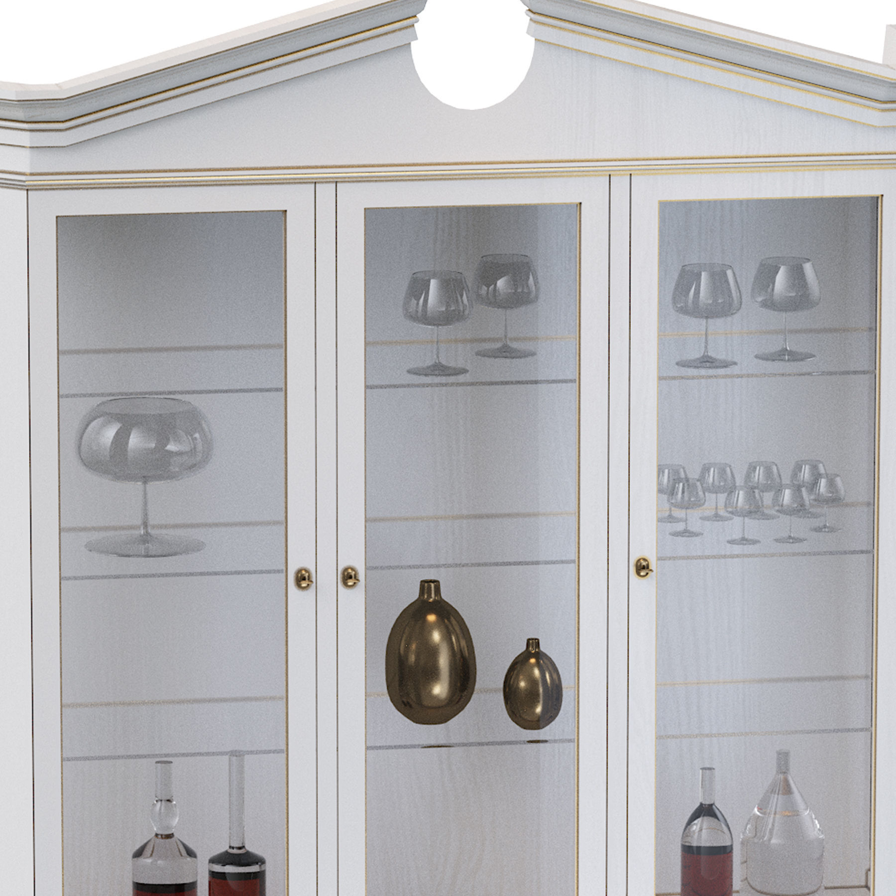 Classic Cupboard 3D model_10
