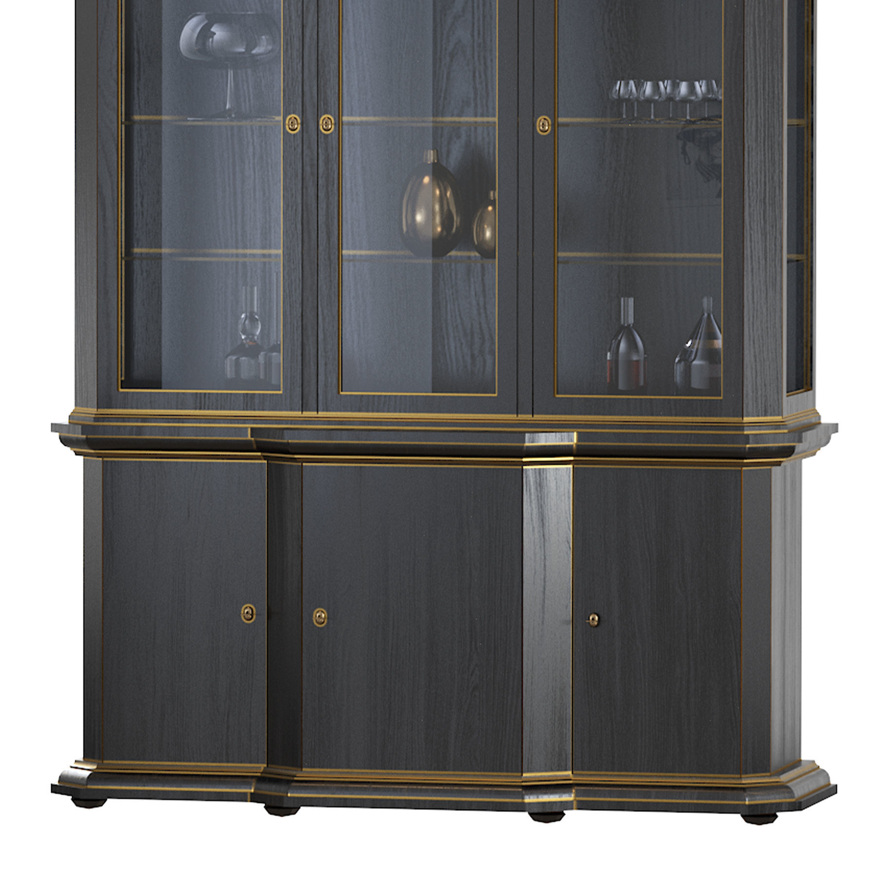 Classic Cupboard 3D model_7