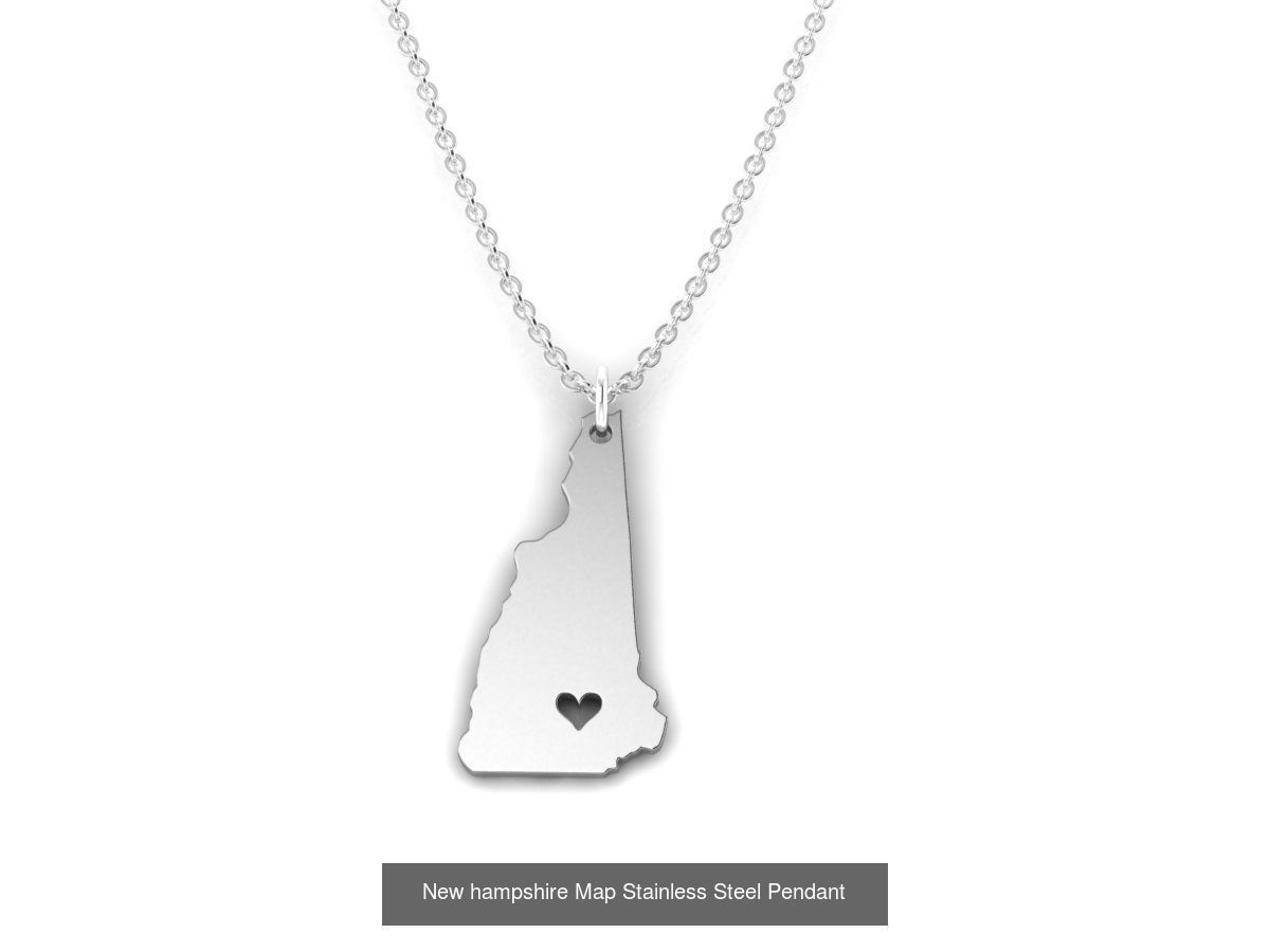 3DM 60 US STATE PENDANT FILES 3D Model Collection_27