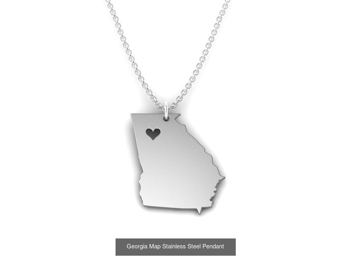 3DM 60 US STATE PENDANT FILES 3D Model Collection_53