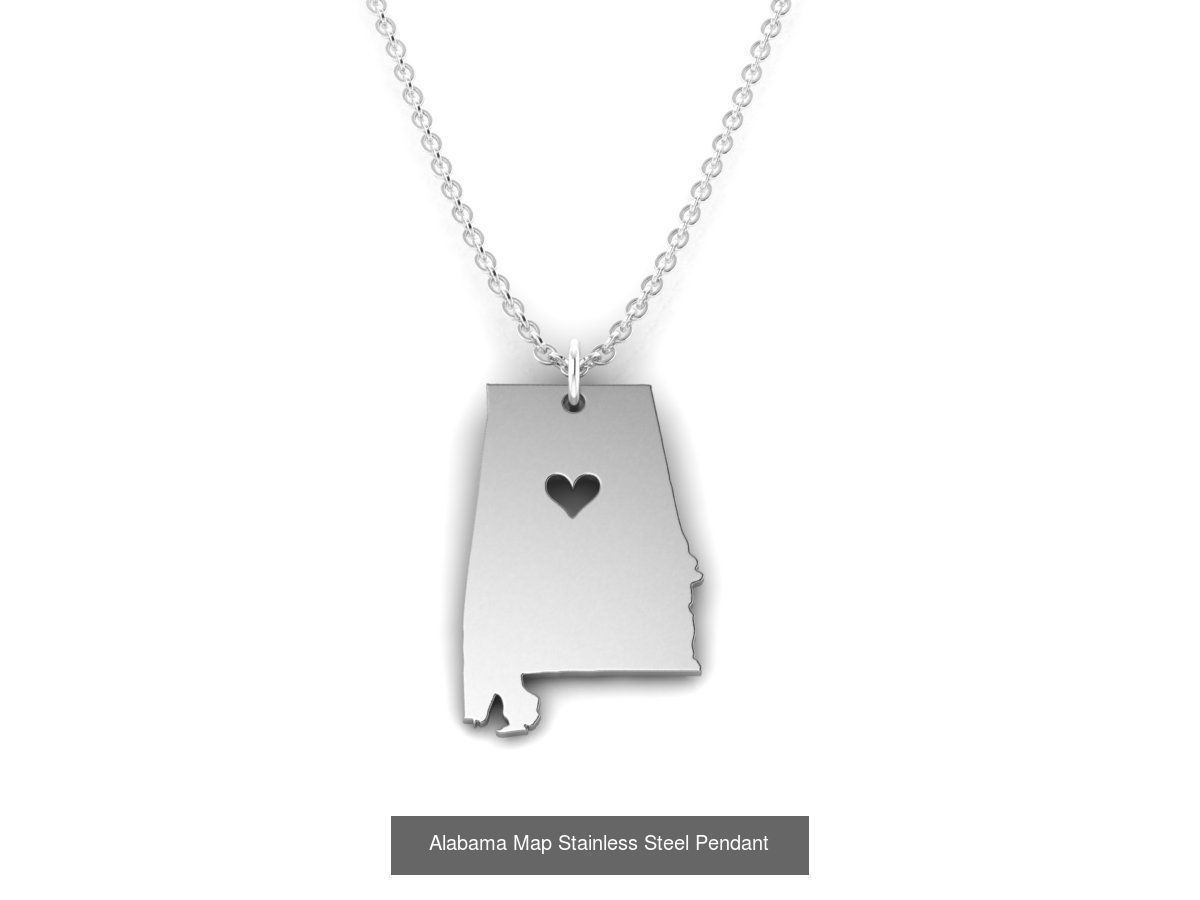 3DM 60 US STATE PENDANT FILES 3D Model Collection_68