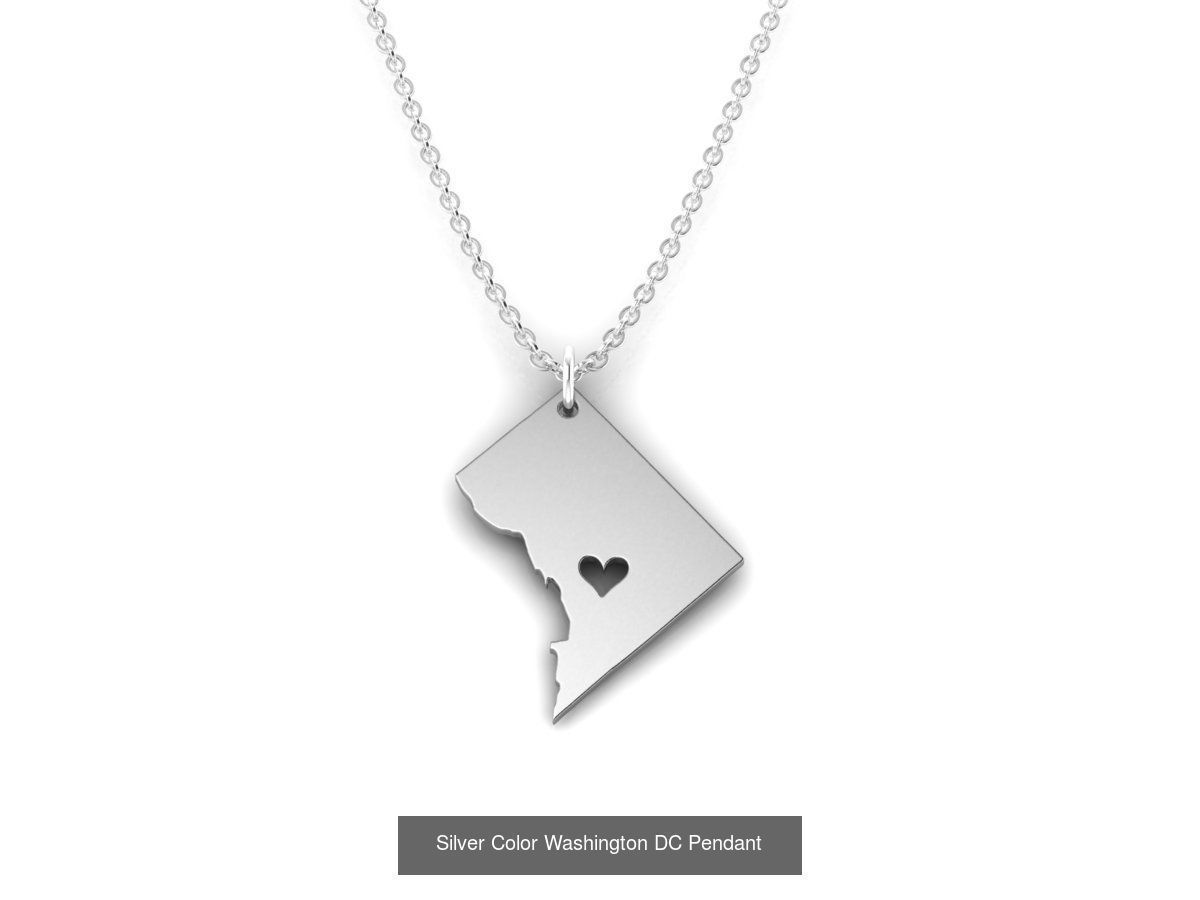 3DM 60 US STATE PENDANT FILES 3D Model Collection_11