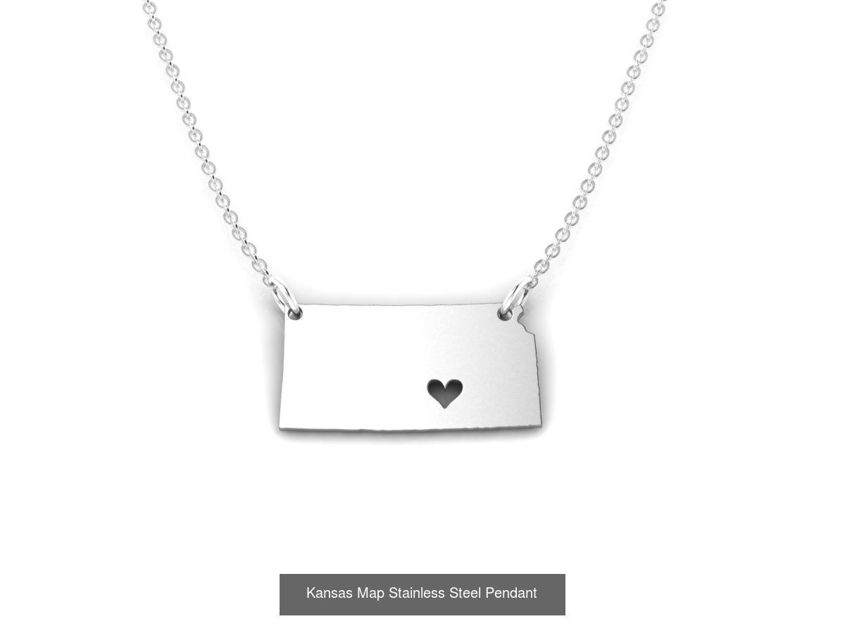 3DM 60 US STATE PENDANT FILES 3D Model Collection_43