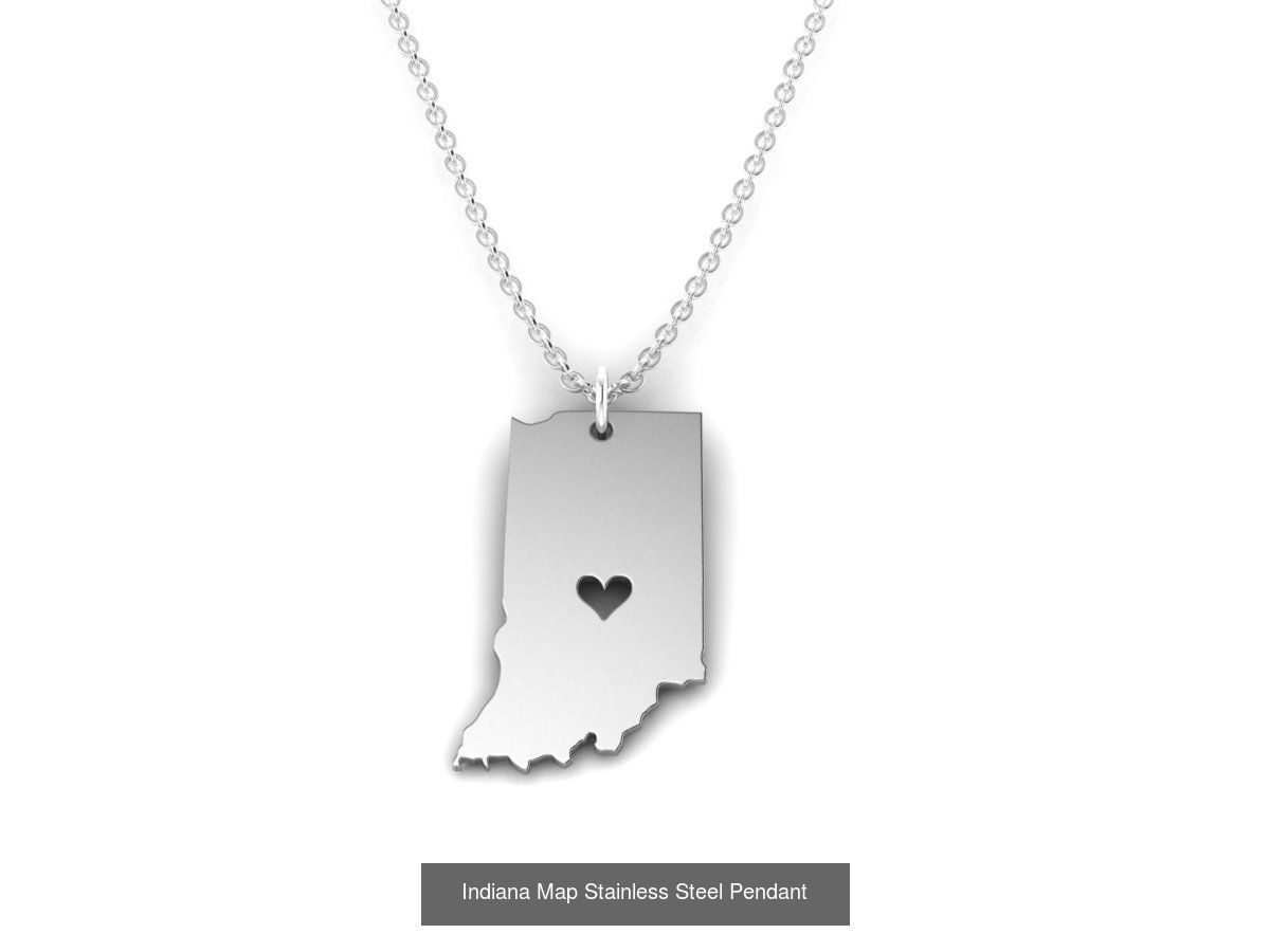 3DM 60 US STATE PENDANT FILES 3D Model Collection_47