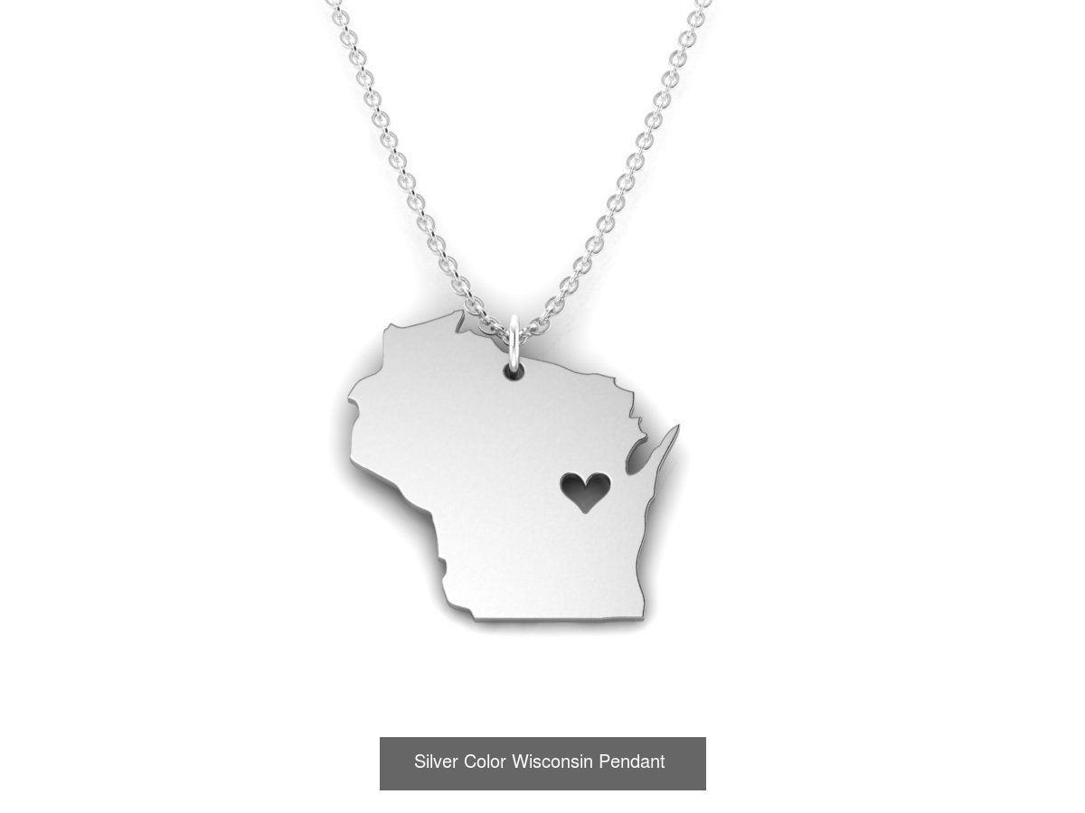 3DM 60 US STATE PENDANT FILES 3D Model Collection_10