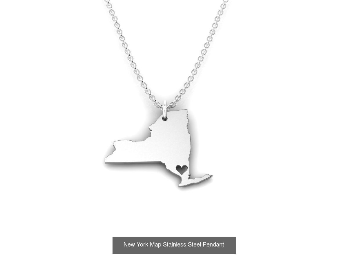 3DM 60 US STATE PENDANT FILES 3D Model Collection_24