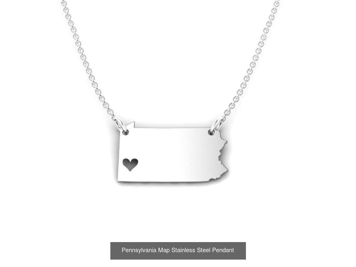 3DM 60 US STATE PENDANT FILES 3D Model Collection_18