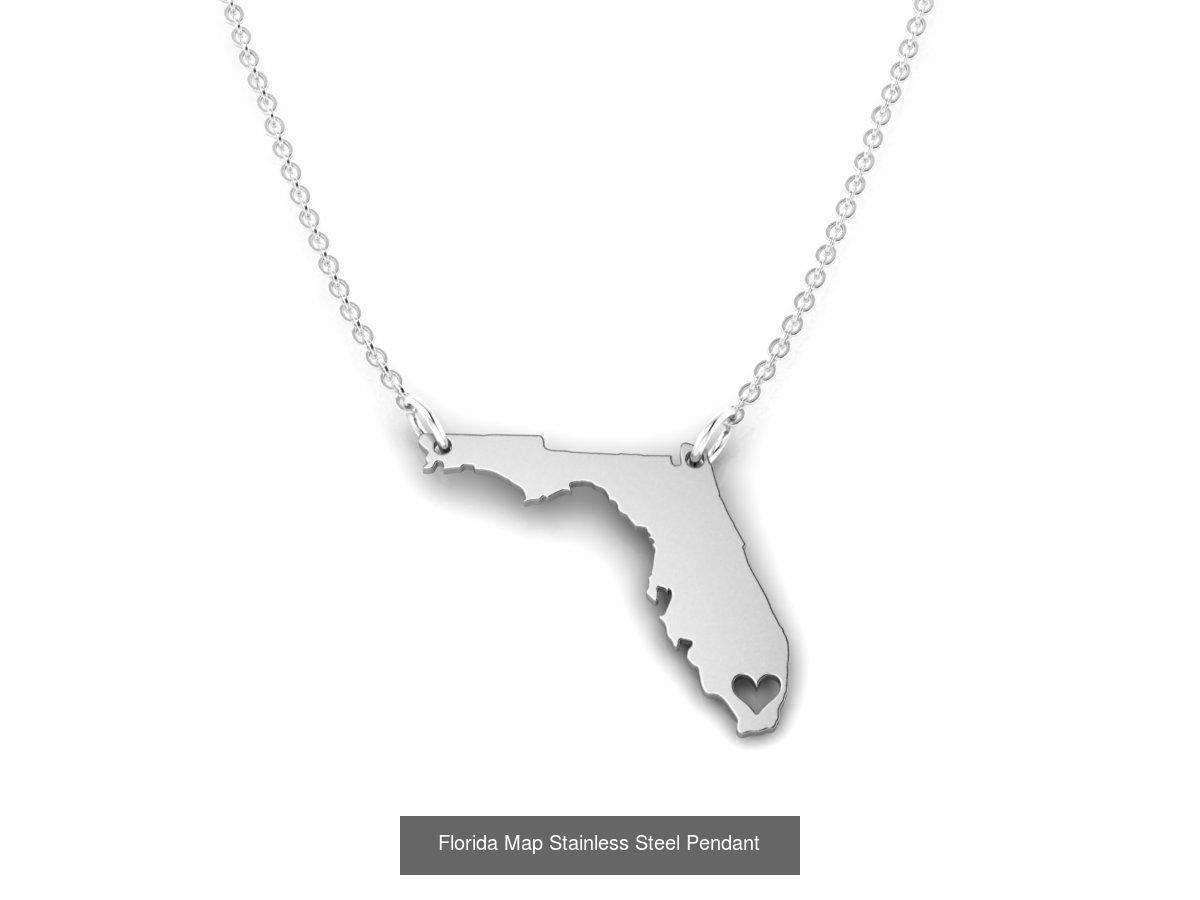 3DM 60 US STATE PENDANT FILES 3D Model Collection_55