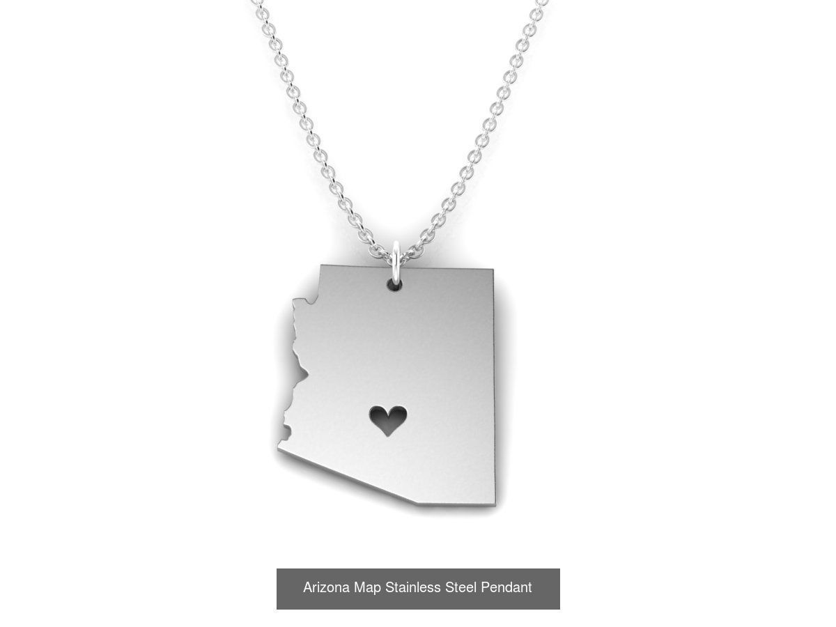 3DM 60 US STATE PENDANT FILES 3D Model Collection_66