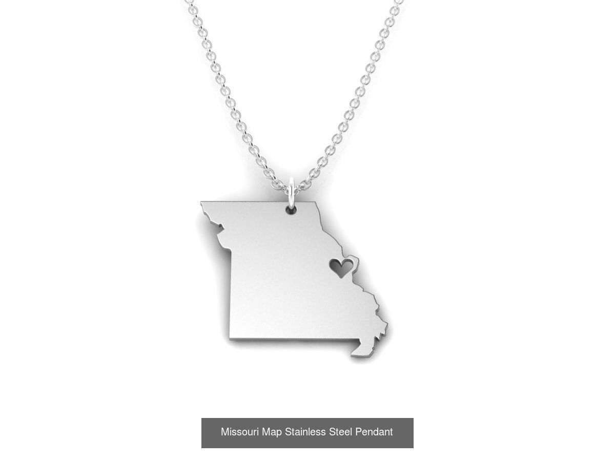 3DM 60 US STATE PENDANT FILES 3D Model Collection_33