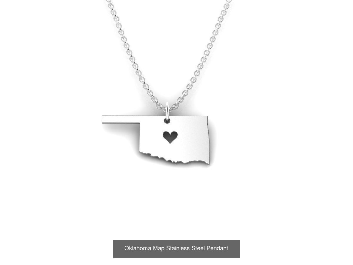 3DM 60 US STATE PENDANT FILES 3D Model Collection_20