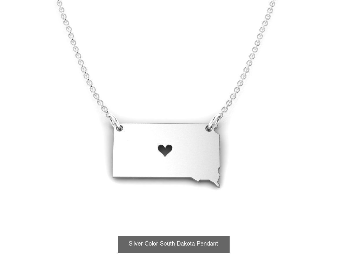 3DM 60 US STATE PENDANT FILES 3D Model Collection_15