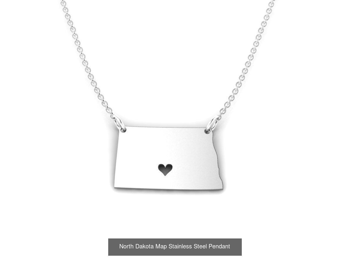 3DM 60 US STATE PENDANT FILES 3D Model Collection_22