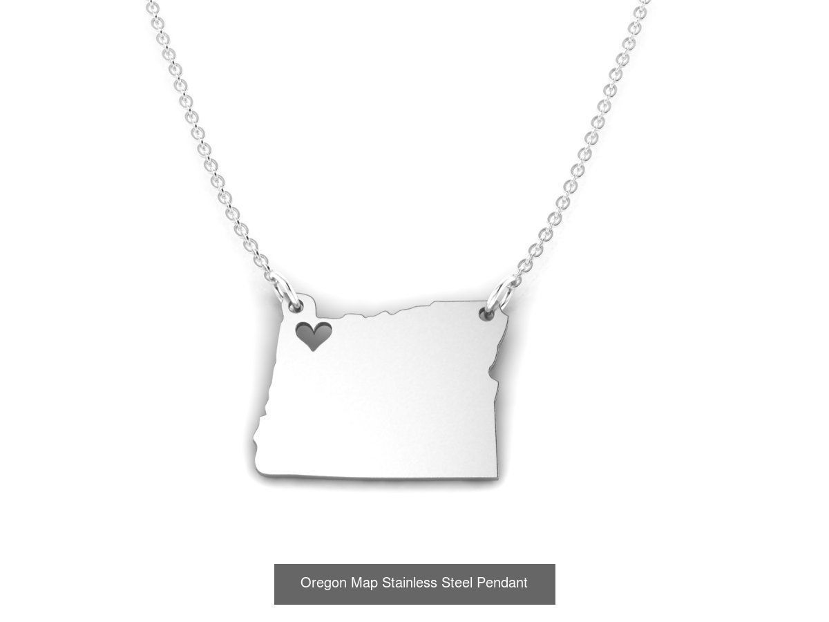 3DM 60 US STATE PENDANT FILES 3D Model Collection_19